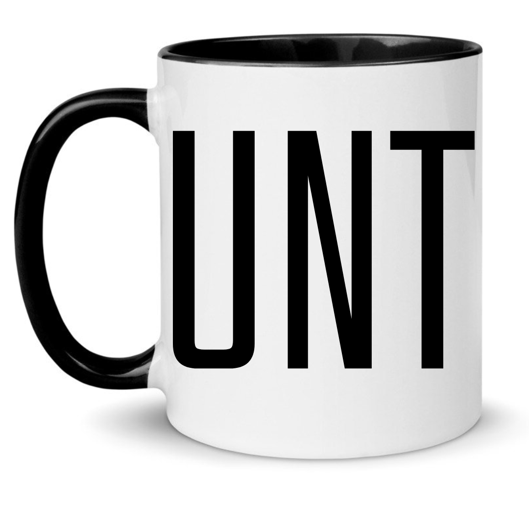 UNT MUG - FUNNY RUDE NAUGHTY OFFENSIVE COFFEE CUP - FREE Delivery
