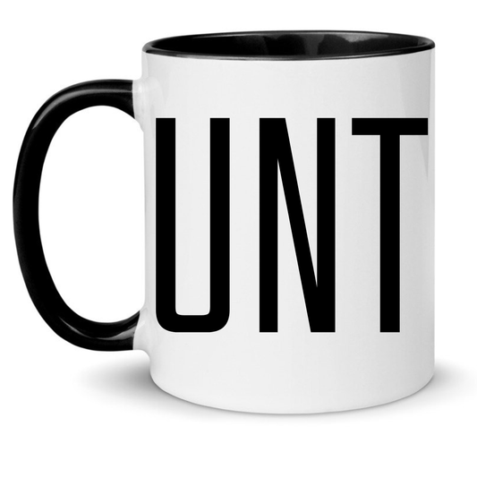 UNT MUG -  FUNNY RUDE NAUGHTY OFFENSIVE COFFEE CUP - FREE Delivery